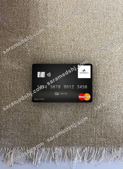 Slovenia Factor banka mastercard photolook front